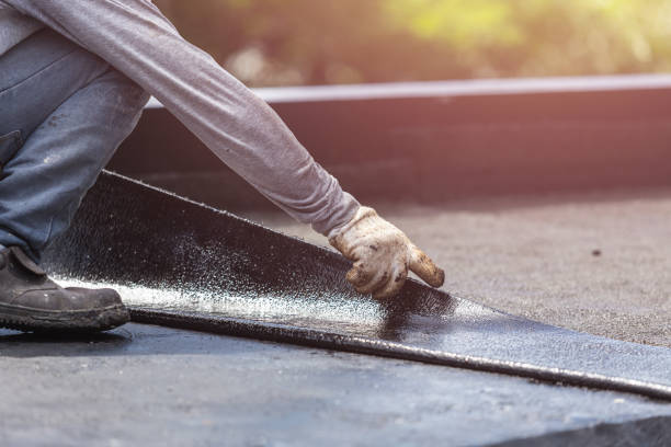 Professional Basement Waterproofing technician working in Homer, GA
